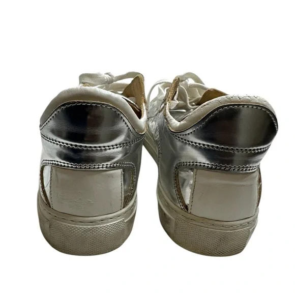 MM6 Maison Margiela Silver Sneakers - Picture 5 of 16